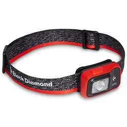 Налобний ліхтар Black Diamond Astro, 300 люмен Чорний-Червоний