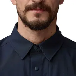 Сорочка Fjallraven High Coast Pack Shirt SS L Dark Navy - мініатюра 7