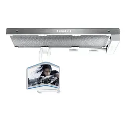 Система рідинного охолодження Lian Li Hydroshift II OLED Curved 360 Fanless, White (G89.GHS2OLDC36NW.00) - мініатюра 3