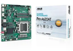 Материнська плата ASUS PRO A620AT-CSM (PRO A620AT-CSM) (Socket AM5, AMD A620A, Mini-ITX) - мініатюра 6
