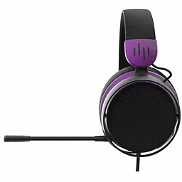 Навушники One Sono Black/Violet, Mini jack 3.5 мм, знімний мікрофон, 22 Ом Dark Project teh0028028 - мініатюра 3