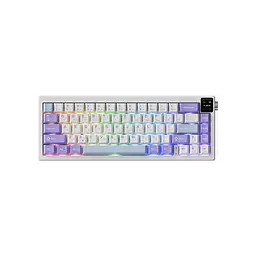Клавіатура Ajazz AK650 Flying Fish Switch Purple RGB USB/Wireless/Bluetooth UA Purple (AK650-FF-PWB) - мініатюра 2