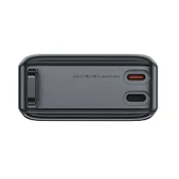Батарея універсальна Acefast 20000mAh 22,5W PD, QC/3.0 USB-A+USB-C In/Out,build-in cable M14 Black (6974316283966) - мініатюра 4