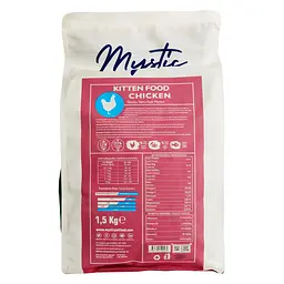 Сухий корм для кошенят Mystic з куркою, 1,5 кг - мініатюра 3