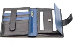 Чоловічий шкіряний портмоне Marco Coverna 10,5х12х2,5 см acs0024437 - мініатюра 2