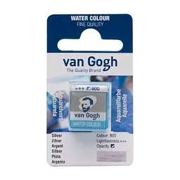 Фарба акварельна Van Gogh (800) Срібло кювета Royal Talens (8712079419578)