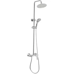 Душова система Mixxus Premium Sofia white/Chr-009-J MI1667, Хром