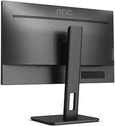 Монітор TFT 27" AOC U27P2, IPS, 4K, HDMI, DP, USB 3.2 хаб, Pivot, колонки, чорний (U27P2) - мініатюра 3
