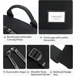 Рюкзак Tigernu T-B9520 15.6` Black [121229] - мініатюра 10