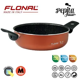 Сотейник Flonal Pepita Granit 28 см (PGFTE2850) - мініатюра 2