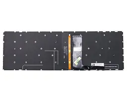 Клавіатура для Lenovo IdeaPad L340-17, L340-17API, L340-17IWL, L340-17IRH (UA Black + Blue підсвітка). Оригінал. - мініатюра 2