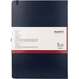 Книга записна Axent Partner Grand 295х210 мм A4 100 аркушів в клітинку Синя (8203-02-A) - мініатюра 3