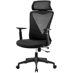 Офісне крісло GT Racer B-4118 Black (B-4118 Black) - мініатюра 2