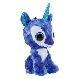 М'яка іграшка Lumo Stars Єдиноріг Velvet, 15 см, синій (55600) - мініатюра 2