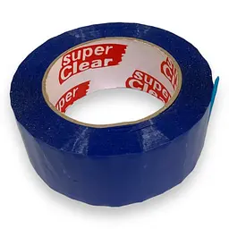 Скотч пакувальний Super Clear синій 150 м 45 мкм (65215483180) - мініатюра 3