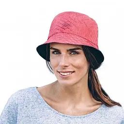 Панама Buff Travel Bucket Hat M/L Синій-Червоний - мініатюра 4