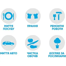 Рукавички латексні Добра господарочка, надміцні, розмір М (4820086520034) - мініатюра 5