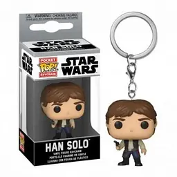 Фігурка-брелок Зоряні Війни Хан Соло Funko Pop Star Wars Han Solo 4 см Trinket SW HS