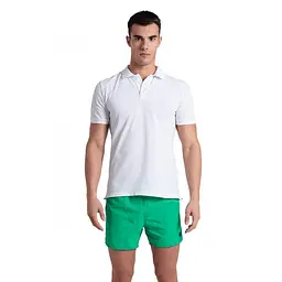 Поло Arena Poloshirt Solid Cotton Piquet S White (1097-006389-115 S) - мініатюра 3