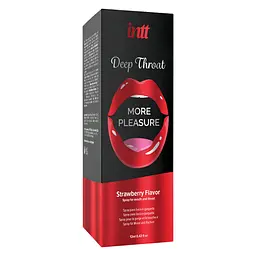 Спрей Intt Deep Throat Strawberry для глибокого горла, 12 мл - мініатюра 3