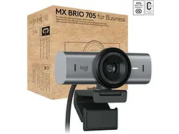 Веб-камера Logitech MX Brio 705 for Business 4K Graphite (960-001530) - мініатюра 2