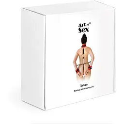 Розпорка для шиї та рук Art of Sex Bondage Set - Torture - мініатюра 4