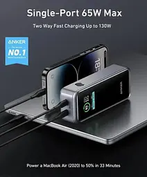 Акумулятор портативний Anker Prime 12000mAh 130W (A1335011) - мініатюра 4