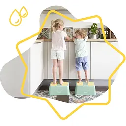Підставка для ніг Badabulle антиковзаюча зелена (B028001) - мініатюра 6