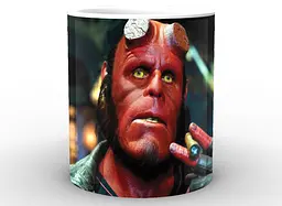 Кружка GeekLand Хеллбой Hellboy з сигарою HL.02.006 - мініатюра 2