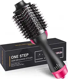 Мультистайлер багатофункціональний 3 в 1 One Step Hair Dryer 1000 Вт фен/щітка/гребінець (1833928878) - мініатюра 3