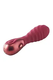 Вібратор Dream Toys Dinky Mini Vibrator Jody F, 12 см бордовий - мініатюра 4