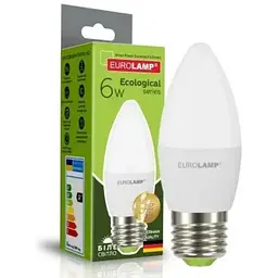 Лампочка Eurolamp LED CL 6W E27 4000K 220V (LED-CL-06274(P))