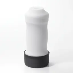 Мастурбатор Tenga 3D Polygon з ламаною текстурою, 24х7 см (білий) - мініатюра 5