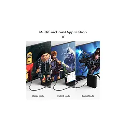Кабель мультимедійний HDMI M to HDMI M 2.0m V2.1 8K60Hz HDR10 HLG Choetech (XHH01-BK) - мініатюра 7
