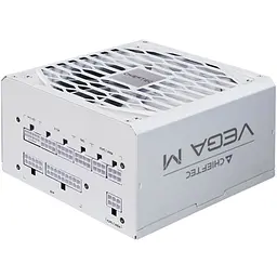 БЖ 850W Chieftec VEGA M ATX 3.1 135mm, 80+ Gold, Fully modular, WHITE, Retail (PPG-850-CW)