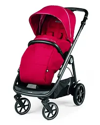 Коляска Peg-Perego Veloce Red Shine, 2в1, червоний (PACK-VEL2100000004) - мініатюра 2
