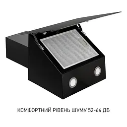 Витяжка декоративна похила MINOLA HVS 6812 BL 1200 LED - мініатюра 6