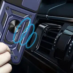 Панель BeCover Military для Poco X6 Pro Blue (711158) - мініатюра 6