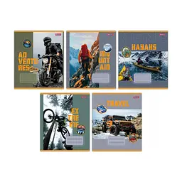 Зошит 1 вересня 1В Mens hobby 48 аркушів лінія (767381), в асортименті