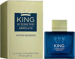 Antonio Banderas King of Seduction Absolute 100 мл туалетна вода Оригінал