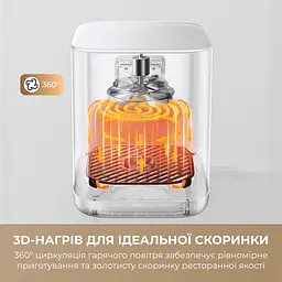 Мультипіч MOVA AeroChef FD10s Pro White - мініатюра 7