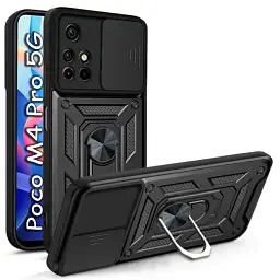 Панель BeCover Military для Poco M4 Pro 5G Black (707120) - мініатюра 2