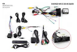 Штатна автомагнітола EasyGo M9-3-32-KS QLED KIA Sportage - мініатюра 2