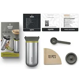 Фільтр-кавоварка Wacaco та термо пуровер Cuppamoka (1100-4897066230542) - мініатюра 5