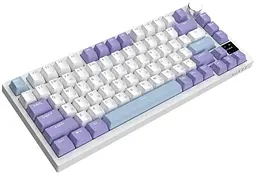 Клавіатура Ajazz AK820 PRO 75% Exploded Flying Fish Switch White RGB (AK820PRO-FF-PWB) - мініатюра 4