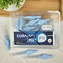 Міжзубний йоржик Curasept Proxi P11, ISO3 (1.1 мм, блакитний), 1 шт - мініатюра 2