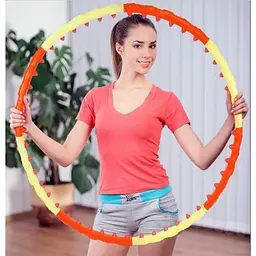 Обруч із масажними магнітними кульками Magnet Massage Hoop NE-F-50 - мініатюра 3