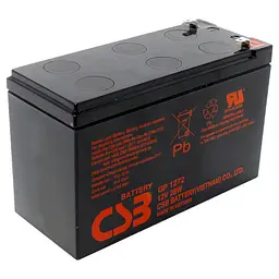 Акумуляторна батарея CSB 12V, 7.2A, New, фактично 8.0А
