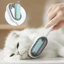 Багатофункціональна щітка для тварин Pet Gravity 4в1 Pet Grooming Comb для сухого та вологого вичісування собак і котів - мініатюра 4