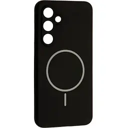 Чохол DK Luxury Silicone Case with MagSafe для Samsung Galaxy S24 FE Black [132248]